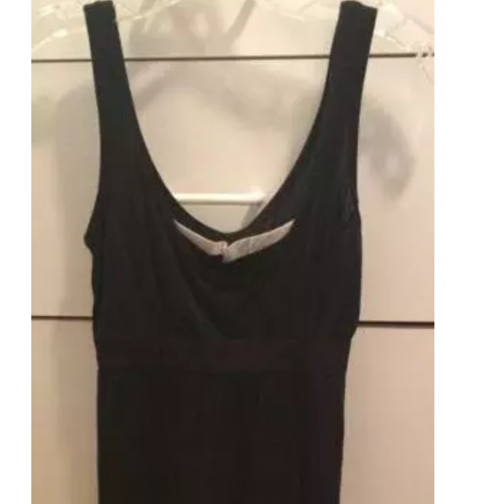 VPL NWT NAVY BLUE TANK W/ SILVER METALLIC TRIM P
